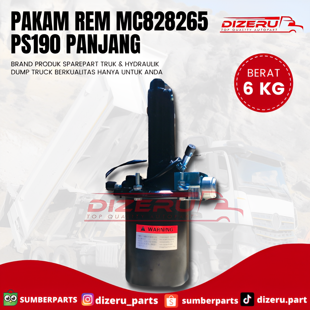 Pakam Rem MC 828265 PS 190 Panjang